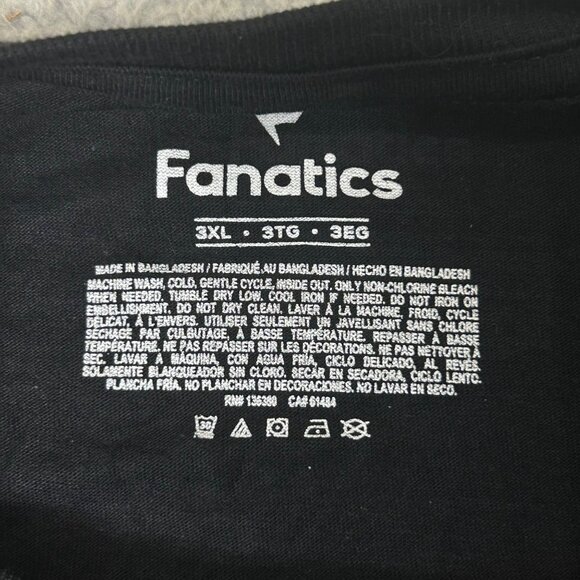 South Carolina Gamecocks Tee Mens 3XL Black‎ Fanatics T-Shirt NCAA Fan Gear NEW - Picture 4 of 13